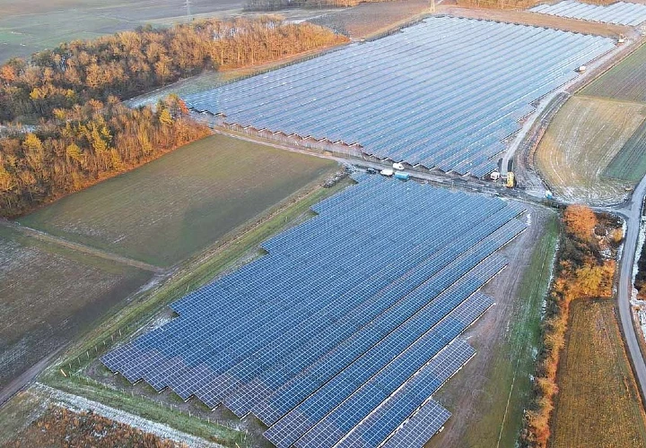 Photovoltaikanlage Ackerland Bayern