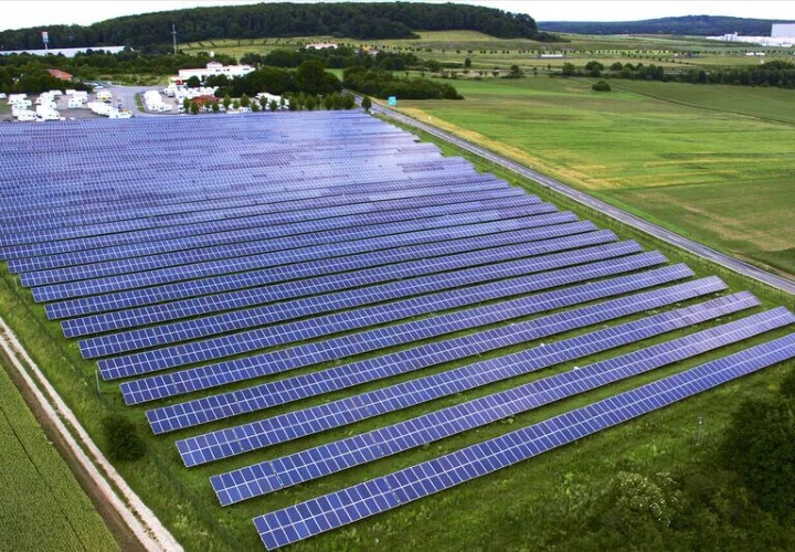 Photovoltaikanlage Grünland Hessen