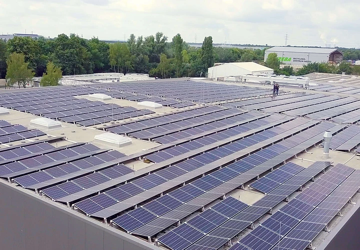 Photovoltaikanlage Gärtnerei Nordrhein-Westfalen